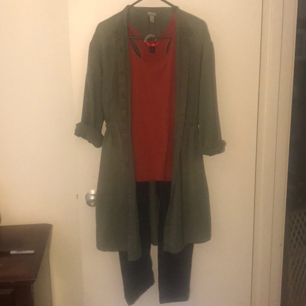 A•New•Day - Army Green Coat